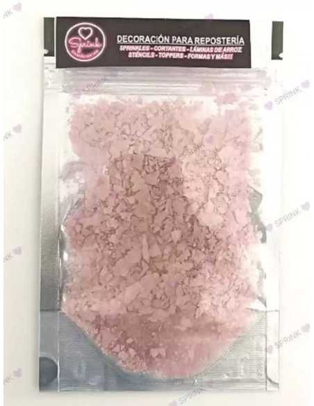 SPRINK PIEL DE SIRENA COMESTIBLES x10g PERLADO ROSA