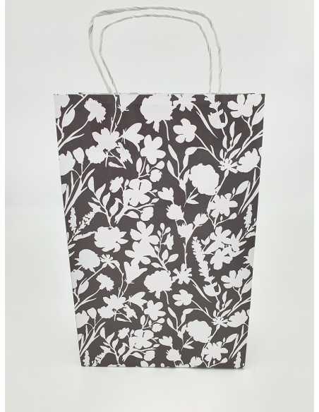 BOLSA G3 FANTASIA 20x30x9 FLORES B/N