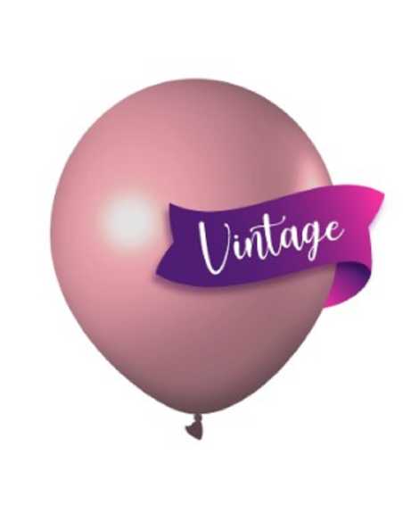 GLOBO STANDARD 12" PASTEL MALVA VINTAGE x 25