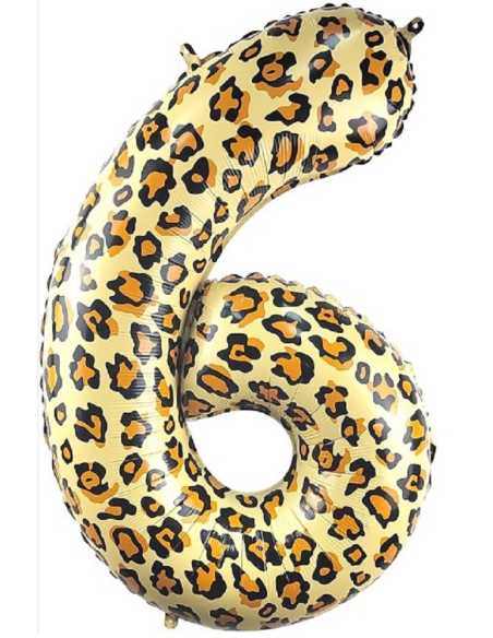 GLOBO ANIMAL PRINT Nº6 32"