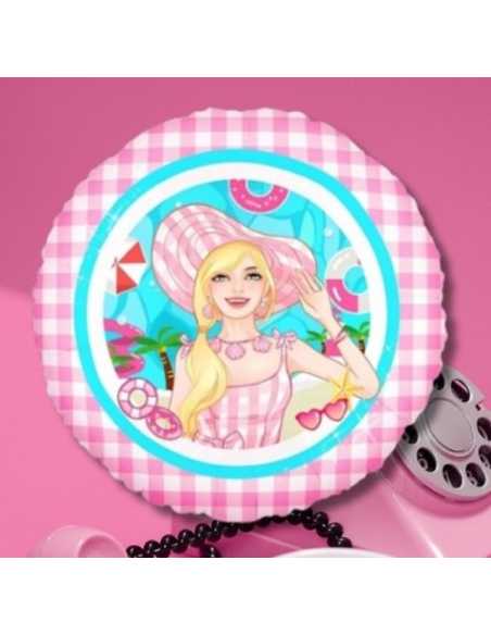 GLOBO METALIZADO 18" CH1 BARBIE x1