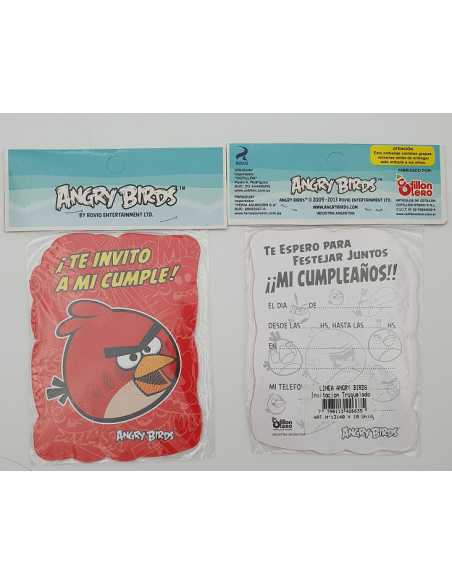 INVITACIONES X10 ANGRY BIRDS
