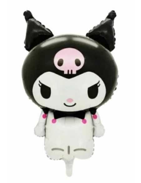 GLOBO METALIZADO SILUETA CHICA CH1 KUROMI x1