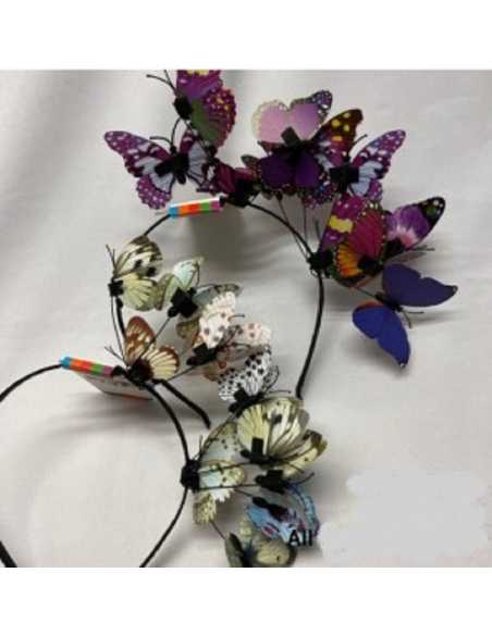 VINCHA MARIPOSAS x1