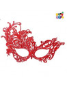 ANTIFAZ ENCAJE ROJO VENECIA AT13