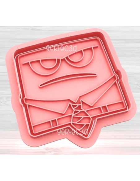 CORTANTE + STAMP 8,5cm INTENSAMENTE FURIA