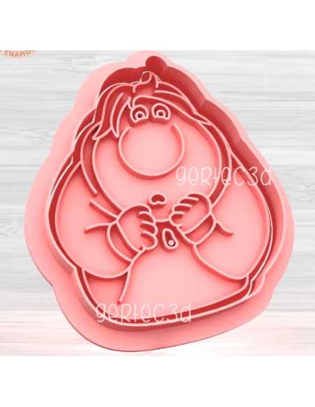 CORTANTE + STAMP 8,5cm INTENSAMENTE VERGÜENZA