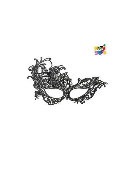 ANTIFAZ ENCAJE NEGRO VENECIA AT03