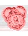 CORTANTE + STAMP 8cm MICKEY SAFARI