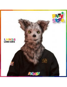 ANIMOV LOBO GRIS LMM16