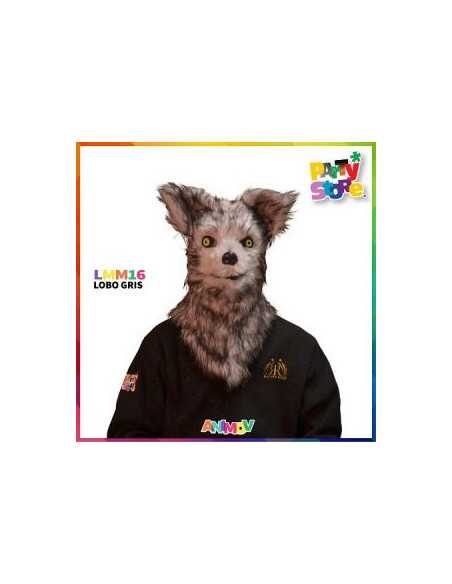 ANIMOV LOBO GRIS LMM16