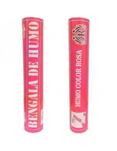 BENGALA HUMO COLOR ROSA BHRS