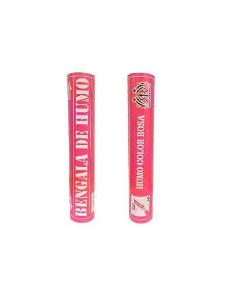 BENGALA HUMO COLOR ROSA BHRS