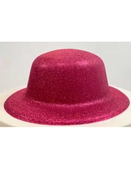 GORRO BOMBIN GLITTER FUCSIA