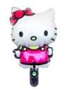 GLOBO METALIZADO SILUETA CHICA CH1 KITTY x1