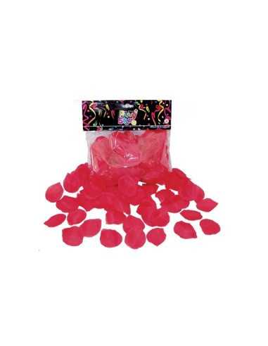 BOLSA PETALOS ROSA TELA ROJA 25g 250 PETALOS BOLPE