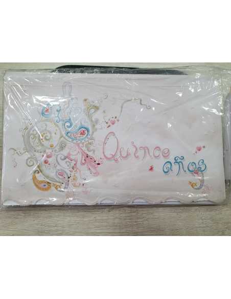 INVITACION 15 AÑOS TROQUELADA GARABATO x 10