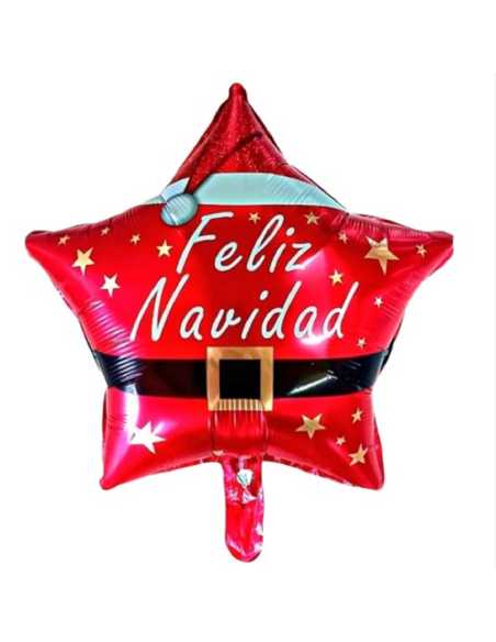 GLOBO ESTRELLA NAVIDEÑA 18"