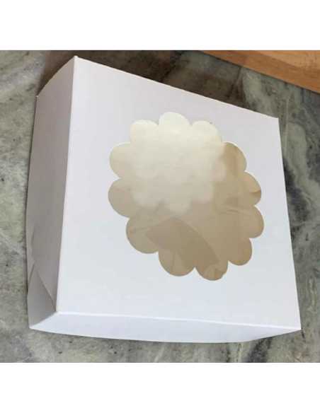 CAJA DESAYUNO NUBE NAVIDAD 18x18x6,5 CON VISOR