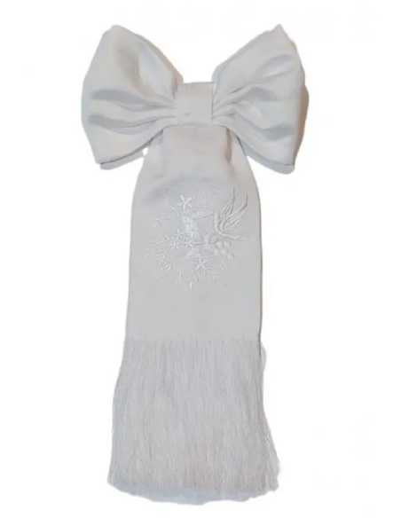 BRAZAL BORDADO HILO BLANCO
