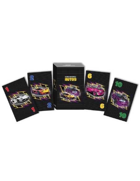 MINI NAIPES AUTOS x 6