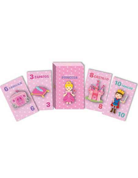 MINI NAIPES PRINCESA x 6