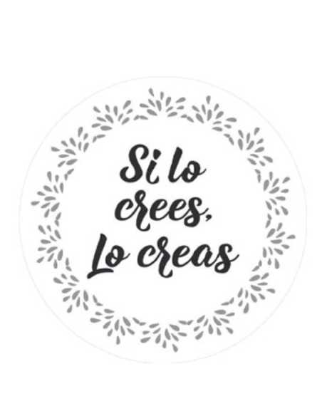 POSAVASOS x12 FRASES COMBINADAS 10cm
