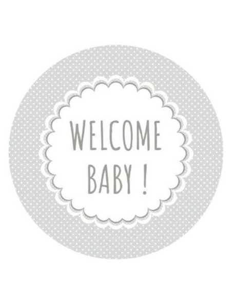 POSAVASOS x12 BABY WELCOME 10cm