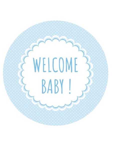 POSAVASOS x12 BABY WELCOME 10cm