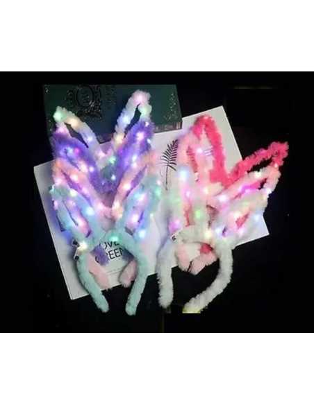 VINCHA CONEJO LED