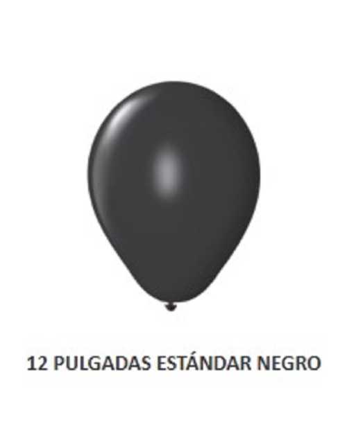 GLOBOX GLOBO ESTANDAR 20" NEGRO x 10