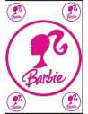 LAMINAS COMESTIBLES A4 C/L BARBIE