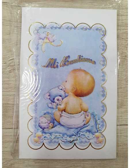 INVITACION BAUTISMO SIMPLE NENE x 10