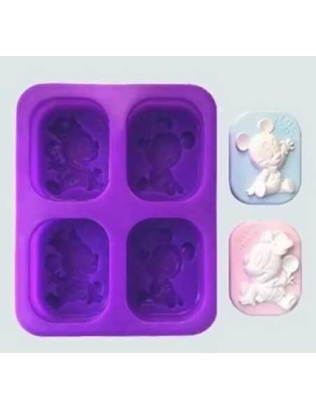 MOLDE SILICONA MINNIE MICKEY