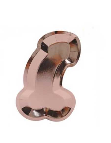 PLATO DE POLIPAPEL 17cm DESPEDIDA DE SOLTERAS x 6