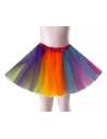 TUTU LISO 3 CAPAS 30cm MULTICOLOR