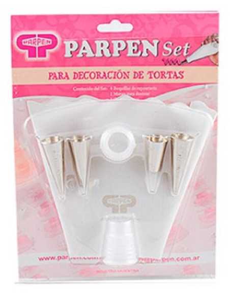 SET DE 4 BOQUILLAS CHICAS, MANGA Y CUPLA