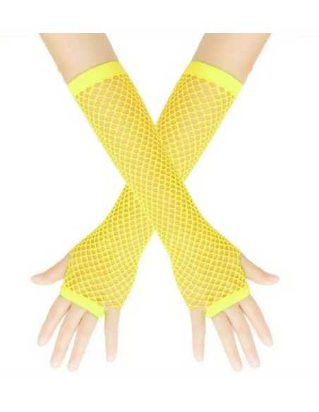 GUANTES DE RED LARGOS AMARILLO