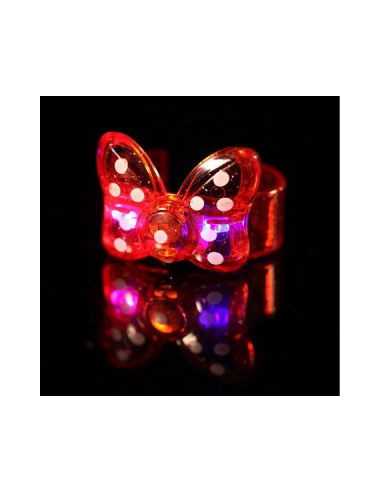 LED PULSERA MOÑO ROJO XLP04RJ