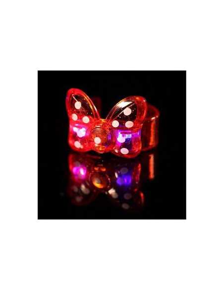 LED PULSERA MOÑO ROJO XLP04RJ