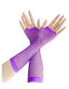 GUANTES DE RED LARGOS VIOLETA