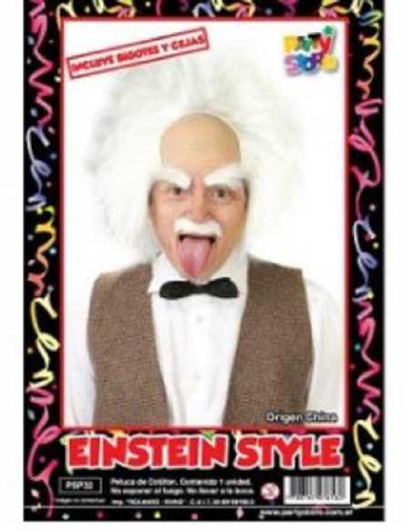 PELUCA EINSTEIN BIGOTE Y CEJAS