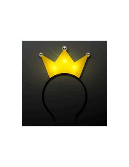LED VINCHA CORONA AMARILLO XLVI13