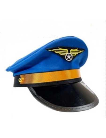 GORRO AVIADOR AZUL
