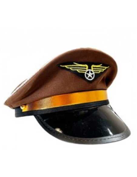 GORRO AVIADOR MARRON