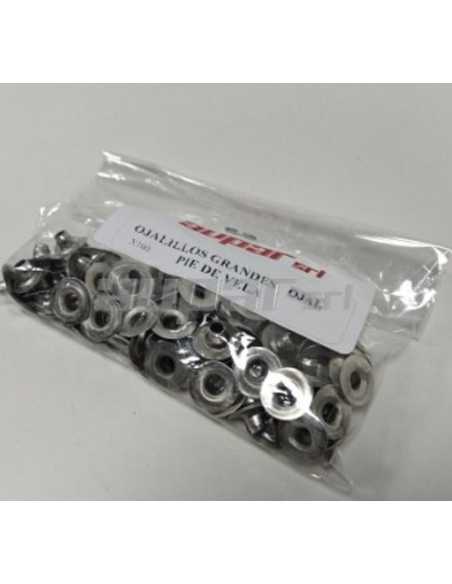 OJALILLOS GRANDES PIE DE VELA x 25gr