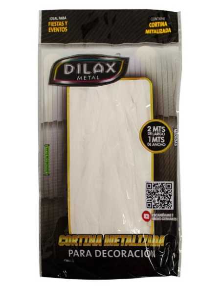 CORTINA METALICA 2x1m BLANCO