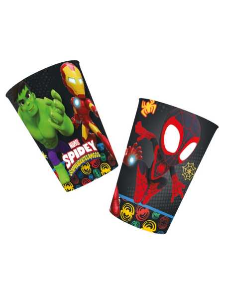 VASO POLIPAPEL x 8 SPIDEY
