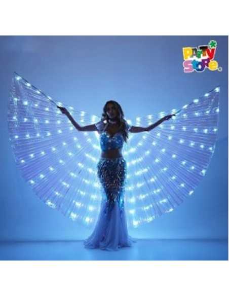 ALAS LED GRANDE BLANCO 145x300cm 210LEDS (PILA NO INCLUIDA)