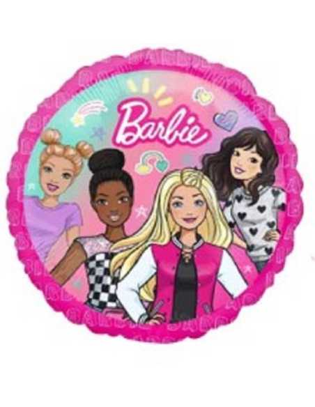 GLOBO METALIZADO 10" CH1 BARBIE 25cm x 1